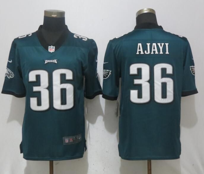 Men Philadelphia Eagles #36 Ajayi Green 2017 Vapor Untouchable NEW Nike Limited Playey NFL Jerseys->->NFL Jersey